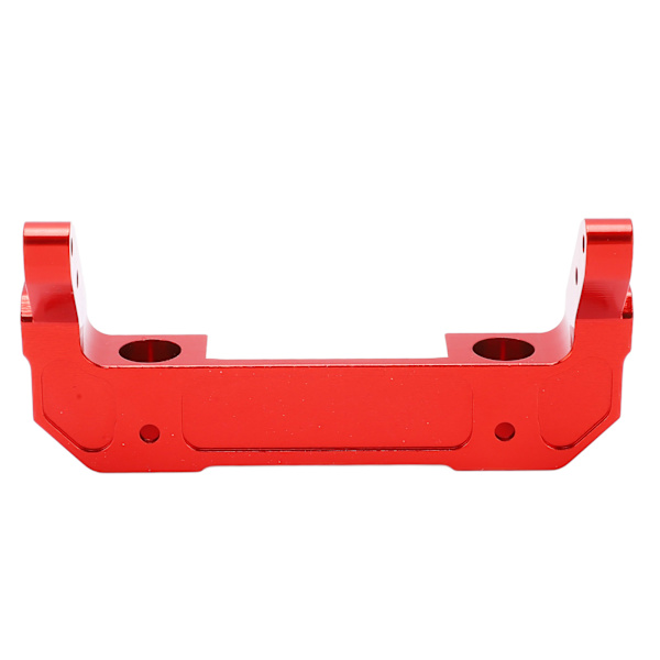 RC-etupuskurin kiinnike alumiiniseoksesta, helppo asennus, hienostunut, kaunis RC-auton osa Axial 1/6 SCX6 -punaiselle