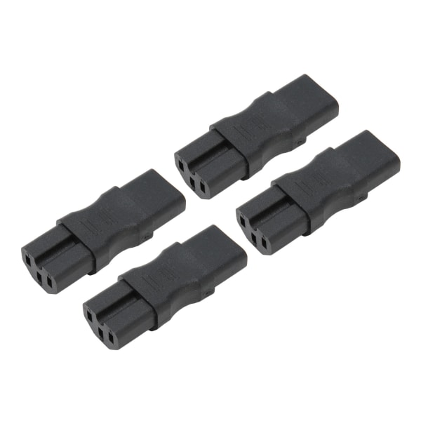 4st IEC320 C13 till IEC320 C15 Power Professionell Standard Dator Power för Laptop PDU Case Ups Socket