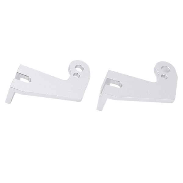 2PCS RC Model Bil Aluminiumlegering Växellåda Fäste för Traxxas ClodbusTer Bullhead Lastbilar