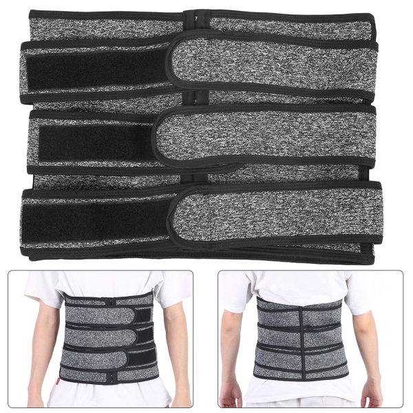 Waist trainer Bantning Kvinnor Fitness Korsett Andas Fitness Bälte Justerbar Body ShaperL