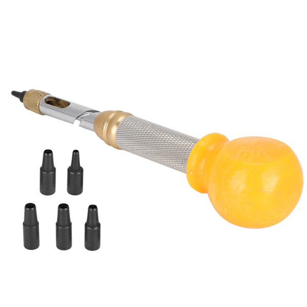 Läderrem Hole Puncher Cutter Watchband Reparation Punching Tool för Home Watch Shop