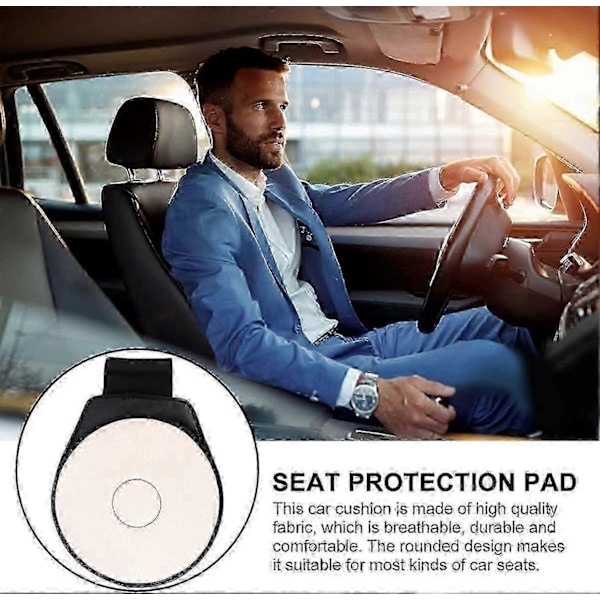 360 Pad Vridbar Plattas Sittdyna för SUV Bärbar Kontor Båt Vadderad Fordon Vridbar Hem och Kudde Bil Universal Halkfri Automatisk Smärtlindring Rullstol Lätt att Glida M