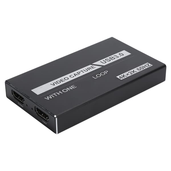 Capture Card Förvärv för HDMI 4Kx2K 1080P Grabber Dongle Högupplöst Förvärv