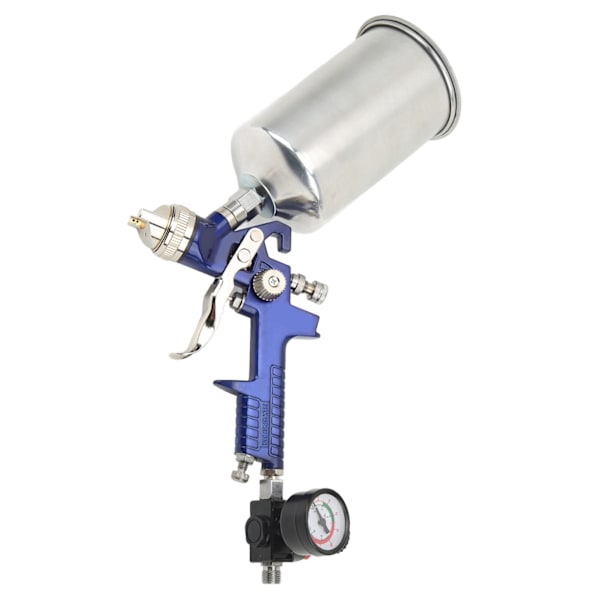 HVLP Gravity Feed Air Spray Detail Paint Sprayer Kit med 1,4 1,7 2,0 mm dyser til bilvæg møbeloverfladesprøjtning