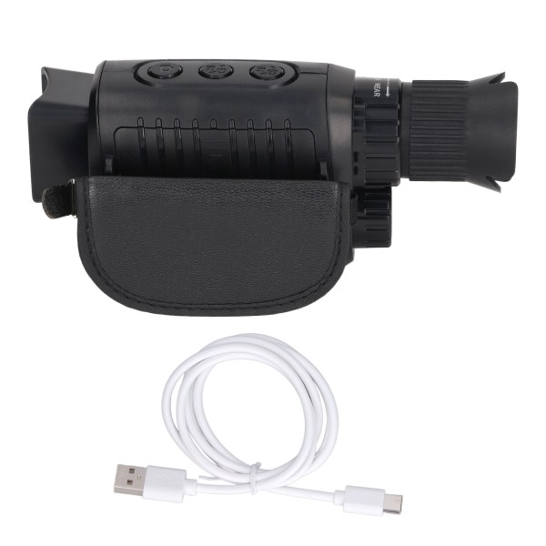 Night Vision Monocular High Definition Infrarød Digital Zoom-enhed til Day Night