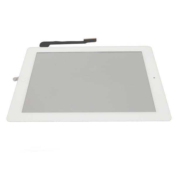 Touch Screen Panel Hvid Nem Installation Hærdet Glas Sensitiv LCD Tablet Skærmpanel til IOS Tablet 3 4