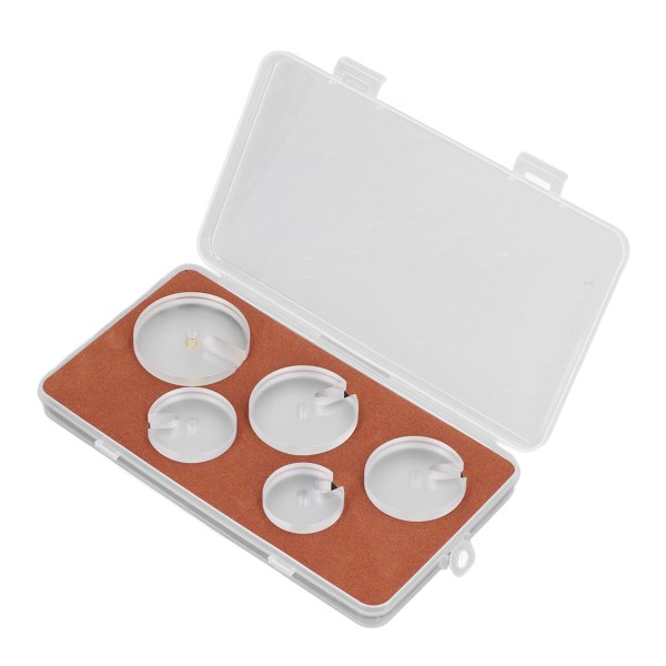 5 st Set Urmakare Press Modell Set Plast Professionell Transparent Watch Press Verktyg för reparatör
