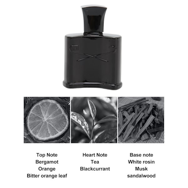 30ml mandlig parfume Long Lasting Refresh Light Cologne Parfume for Gentleman Outdoor Black