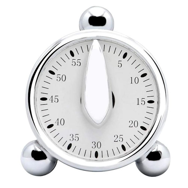 Køkken Timer Nedtællingsalarmur 60 Minutter Mekanisk Visuel Timer til Madlavning Bagning Børn Klasseværelse Mødeledelse Undervisning