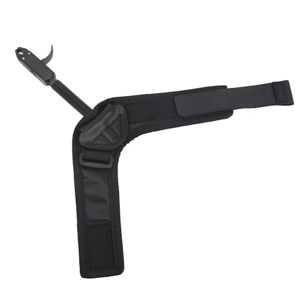 Bue caliper frigivelseshjælp aluminiumlegering neopren håndledsrem bueskydning tilbehør til jagt sort caliper hoved