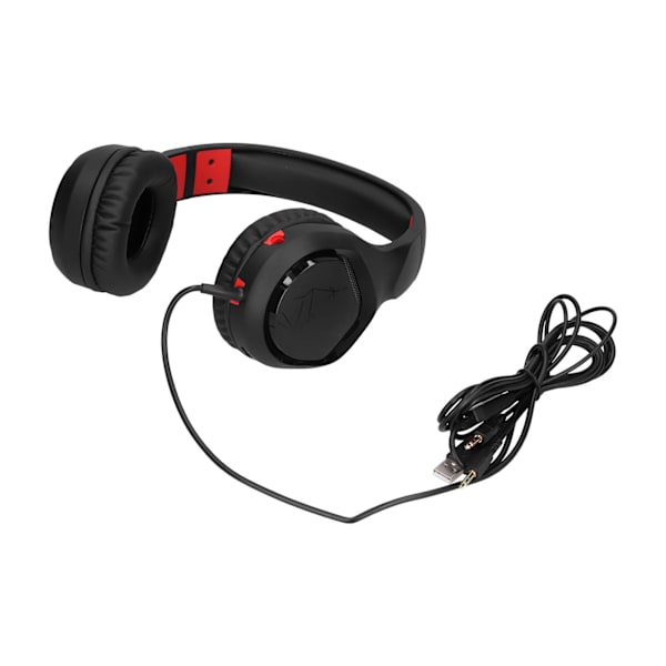 SOMIC Stereo Gaming Headset Justerbar Dobbelt Tilstand Spil Hovedtelefoner med Bøjelig Mikrofon LED Lys til Bærbar med 3,5 mm / 0,1 tommer Stik