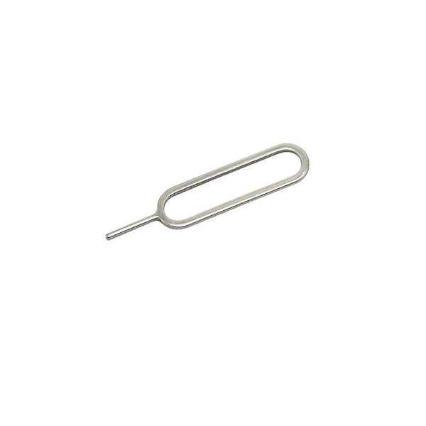 Serie Sim-kort Skuff Utløserpinne Nøkkelverktøy for iPhone iPad Samsung Galaxy Smartphone/Nettbrett etc (Sølv - 20 Pakning)