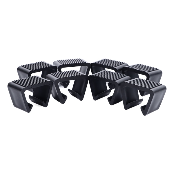 8st Uteplatsmöbelklämmor Rottingmöbler Fästelement Clip Sektionssoffa Soffa Funiture Clips 5,25cm/2,1in Groove 8st