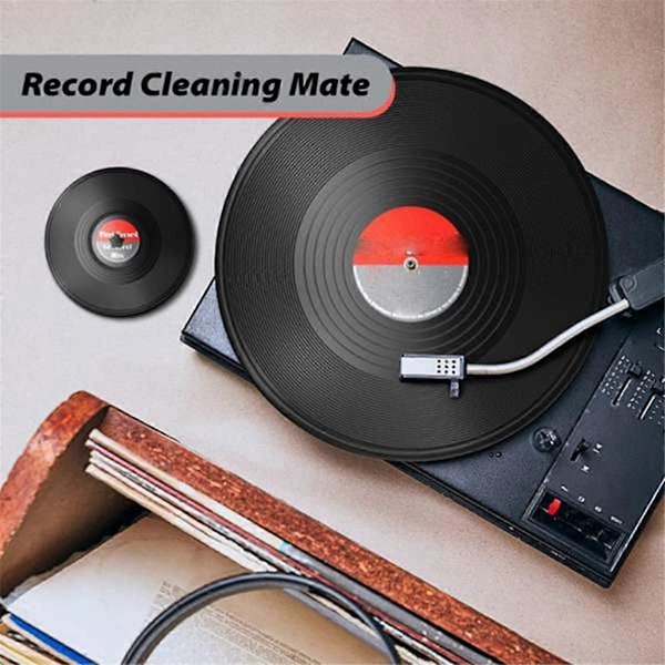 EP LP Vinyl Skivrengöring Skyddande Hylsa Vattentät Klämma