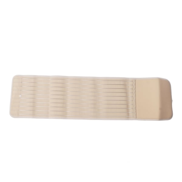 Postpartum Belly Support Wrap Andningsbar Hög Elasticitet Midja Slankning Bälte M Storlek Hudfärg