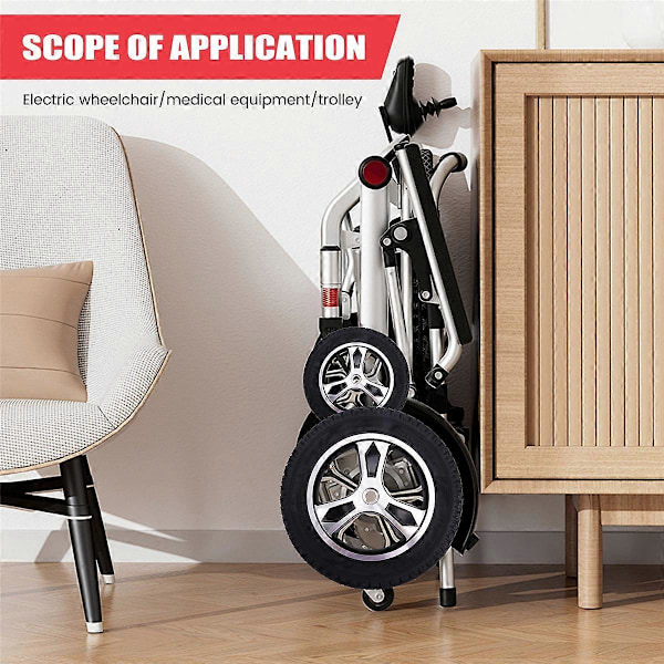 Elektrisk scooter til ældre med 12-tommers hjul
