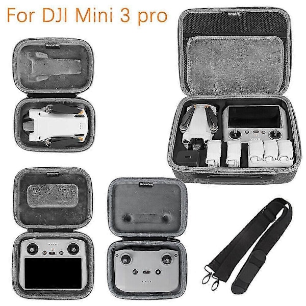 Bærbar Oppbevaringsveske For Dji Mini 3 Pro Fjernkontroll Bæreveske For Fjernkontroll ZD A For DJI RC-N1