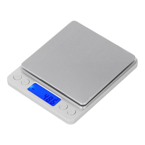 Matvåg 3kg Kapacitet 0,1g Noggrannhet Digital Display Mätverktyg för Köks Te