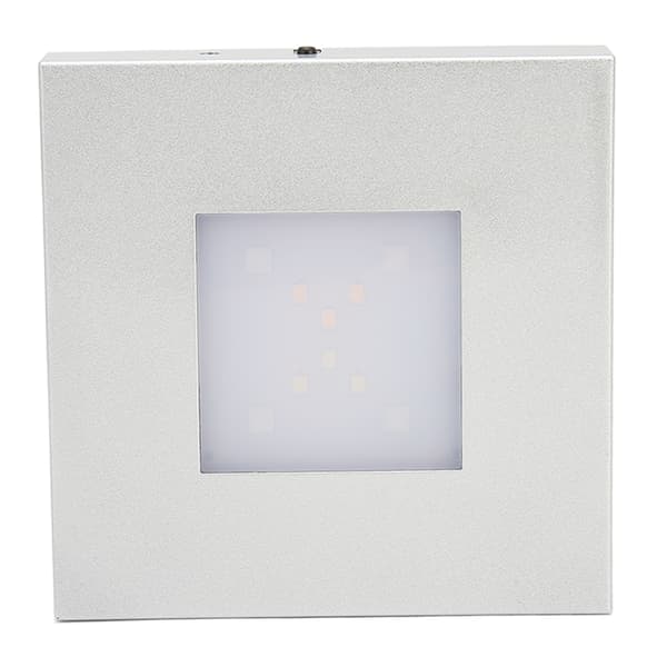 LED-displaybase Sekvensiell belysning Firkantet lysdisplaystativ USB-lading for glassfigurer kunstsmykker