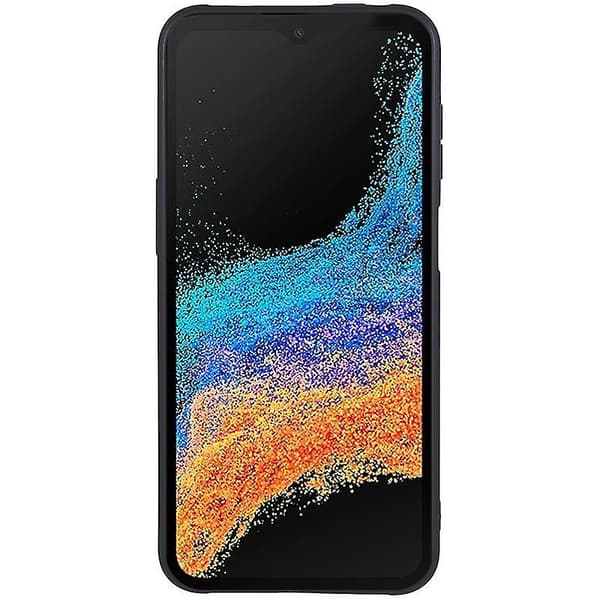 Matte etui til Samsung Galaxy Xcover6 Pro 5G Anti-ridse TPU telefoncover - Sort