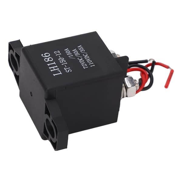 Starterrelæ Messingspole 2 Terminal Starter Solenoid Relæ Høj Belastningsstrøm til Bil 12V DC