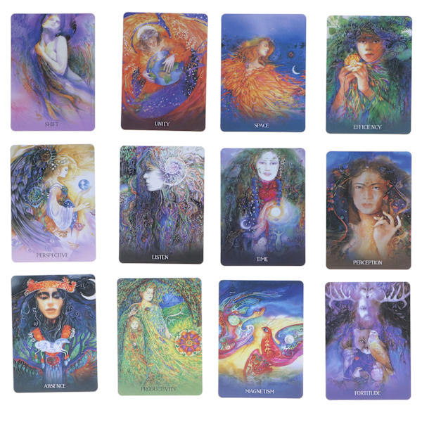 Scared Earth Coated Paper Tarot Cards Divination Playing Cards Interaction Board Game Card
