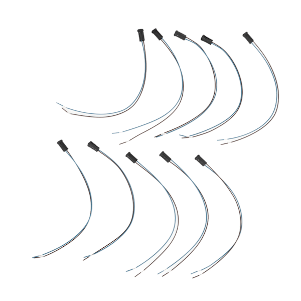 10 stk. G4 LED-pære fatning silikone halogen base lampeholder G4 fatning til MR16 MR11