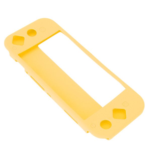 Silikon skyddande fodral skyddande hylsa lämplig för Switch för OLED värdstöd för att expandera fästeGul