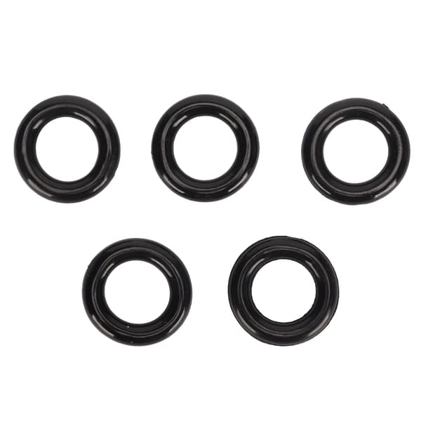 25 st spolkapselgummidäckring flexibel elastisk spolkapselring för ersättning svart