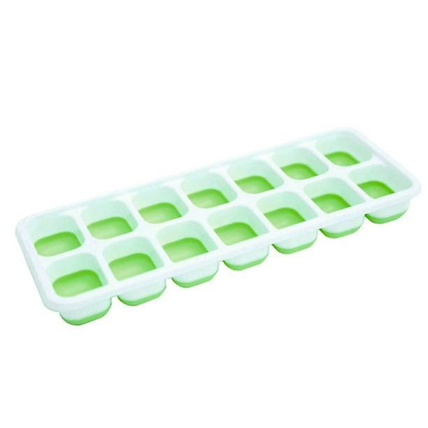 DIY Ispopsicle Iskubetfryser - 2 stk., 2*14 Gitter Iskubetbakkeform