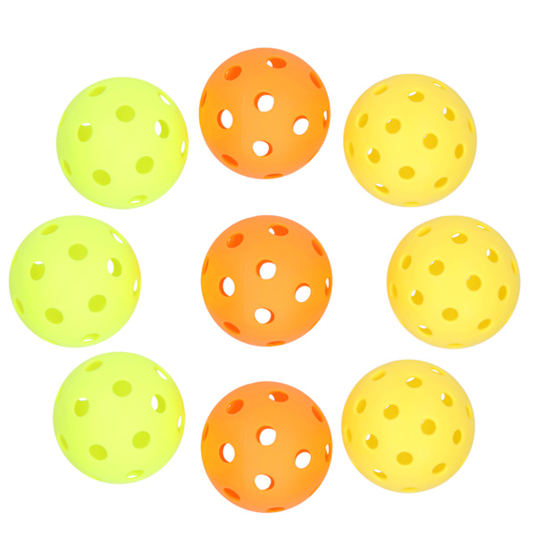 40/26 hål Pickleball bollar inomhus utomhus träning PE Pickle bollar med ljusa färger