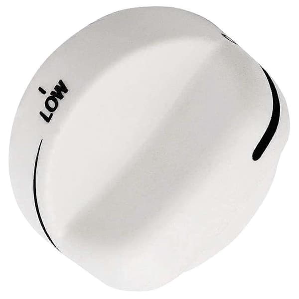 4X WP8273104 Control Knob Replacement Compatible with Stove/Cooktop 8273104 PS393679 8273112 WP82731 White