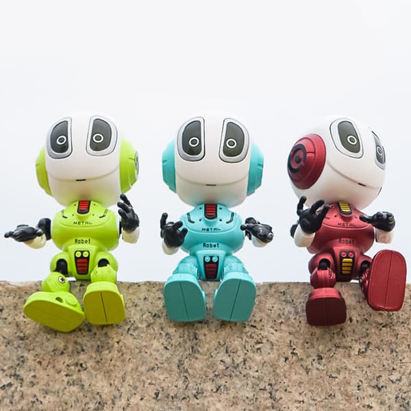 Mini Inspelande Talande Robot för Barn Leksaker Touch Kontroll Leksak Födelsedagspresenter Barn