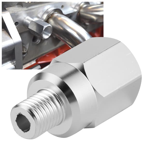 Til LS Swap Måler Sensor Adapter Kølevæsketemperatursensor Han M12-1.5 til Hun 3/8in-18 NPT