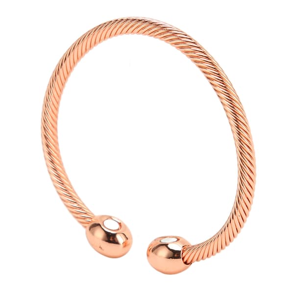 Magnetisk terapi slankearmbånd vridd kabelarmbånd menn kvinner helse velvære armbånd