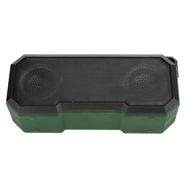 X8 True Wireless Bluetooth 5.0-høyttaler IPX7 vanntett lysende utendørs subwoofer grønn
