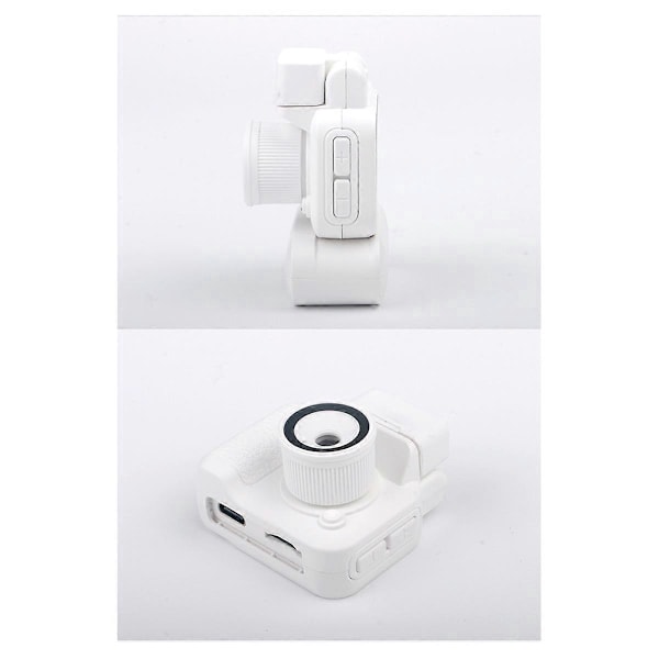 Monoreflexes Style Mini Kamera HD1080P CMOS LCD-näytöllä Valkoinen