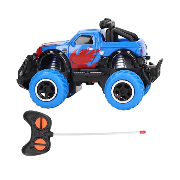 1:43 Kauko-ohjattava maastoajoneuvo Mini Vahvat puskurit RC-auto Syntymäpäivälahja 3-vuotiaille ja sitä vanhemmille Sininen