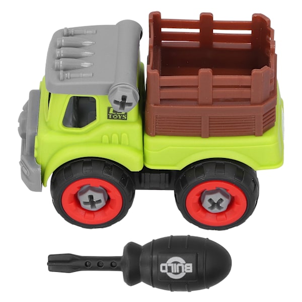 Lasten purkuauto DIY-kokoonpanomalli, opettavainen lapsen syntymäpäivälahja, kuljetusajoneuvo