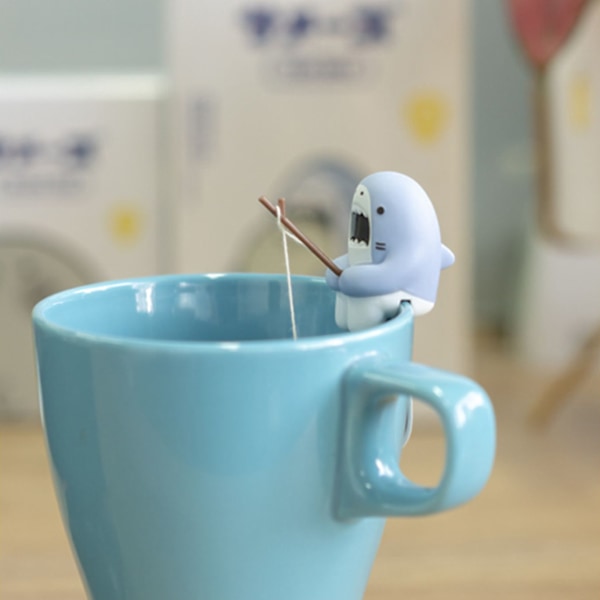 Teinfuser Hajform Bundslidsedesign PVC Nem Rengøring Smukt Elastisk Tetilbehør