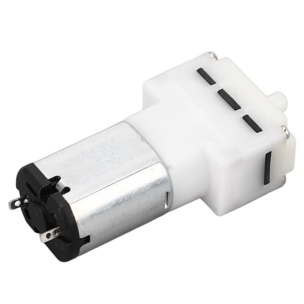 Mikroluftpump DC 6V Lågbrus Mini Vakuumpump Uppblåsningspump för Maskinutrustning