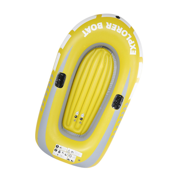 PVC oppustelig kajak kano 2 personer roning luftbåd fiskeri Drifting dykning