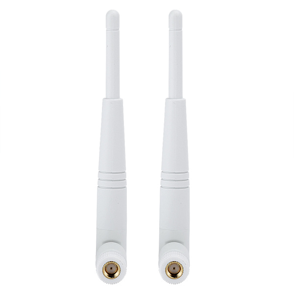 2st 2,4G/5G Dual Band WiFi-antenn 4DBi Omni RP-SMA-gränssnittsantenn
