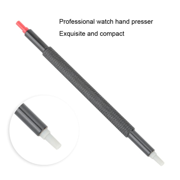 7404 Double Head Watch Hand Pressers Watch för urmakare Svart
