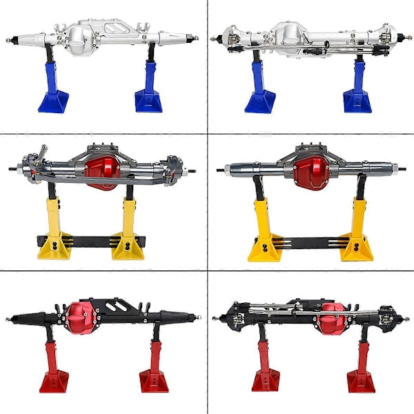 Display Stands Jack til 1/18 1/10 1/8 1/7 RC Crawler Truck Blå