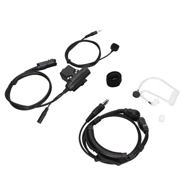 U94 PTT-kuulokemikrofonijärjestelmän sovitin U94 PTT-sormen mikrofoni 7,1 mm kuulokemikrofoni MOTOROLA XiR P6600 P6620 DP2400 MTP3250 DEP550