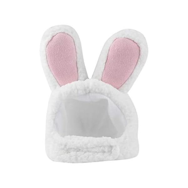 Ye Bunny Ears Hat Katteparykk Søt kjæledyrkostyme Cosplay-kjole Hattkostyme for katter og valper Festkostymetilbehør