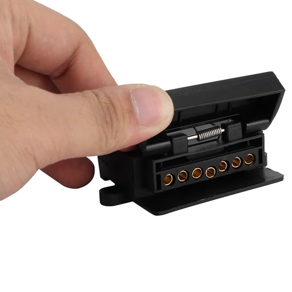 12 til 7-benet ABS AU Standard Trailer Stik Lastbil Stik Ledningsnet Adapter