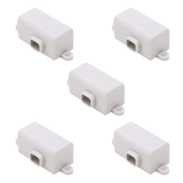 5 Styck ZK T1 T Typ Splitter Block Split Wire Terminal Blocks Inline Junction Connector Box Power Wire Connector 400V 60A