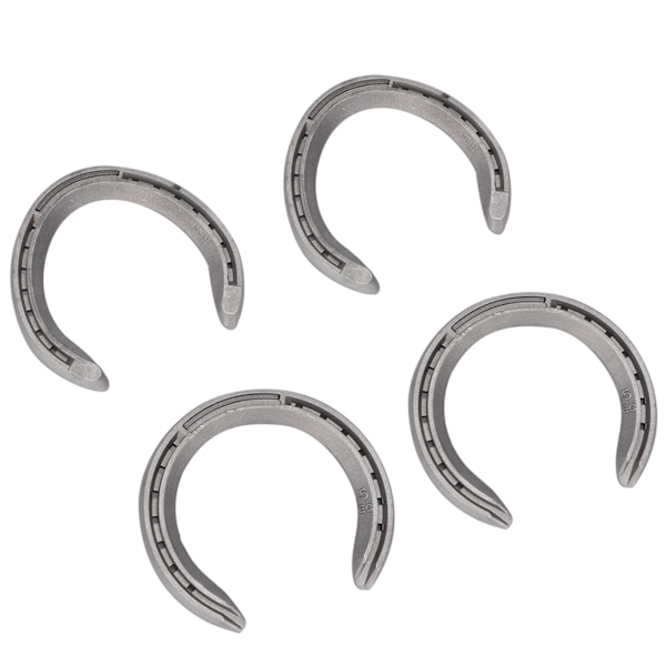 4 st aluminiumlegering hästskosats hästridningsverktyg utrustningstillbehör typ 5